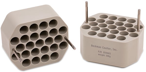 B30603_17.5 mm Diameter, 10 mL Blood Tubes Adapter; 25 Tubes per Adapter